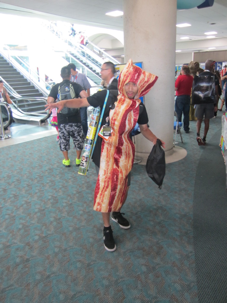ComicCon bacon guy