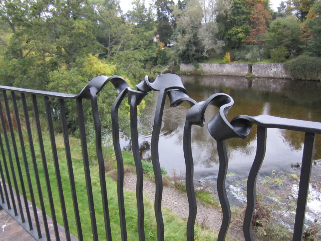 Scotland - wrought iron railing