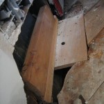 bathroom sill plate rebuild