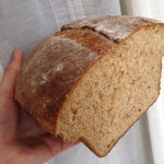 Spent grain bread