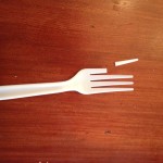 Broken fork
